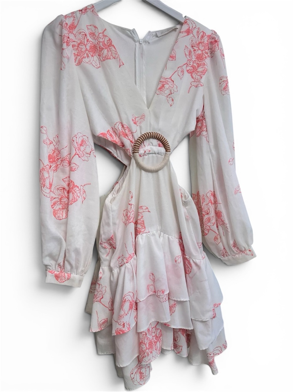 Atikshop summery dress flowery, double lining